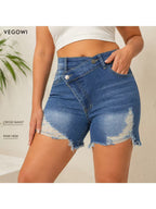 Buttlift Denim Shorts Blue (Pack of 2) SKU-120