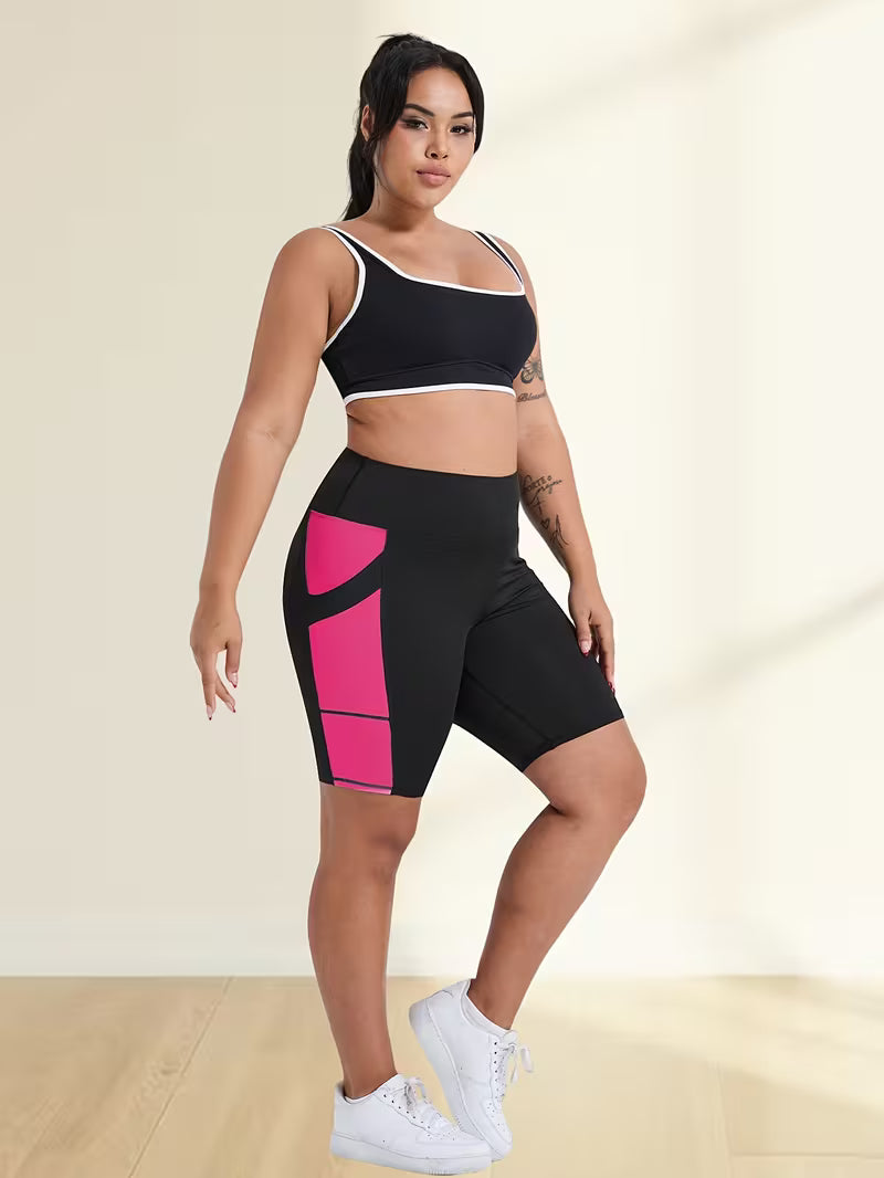 Buttlift Women athleisure shorts (Pack of 3) SKU-1010