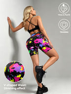 Buttlift Women athleisure shorts (Pack of 3) SKU-1019
