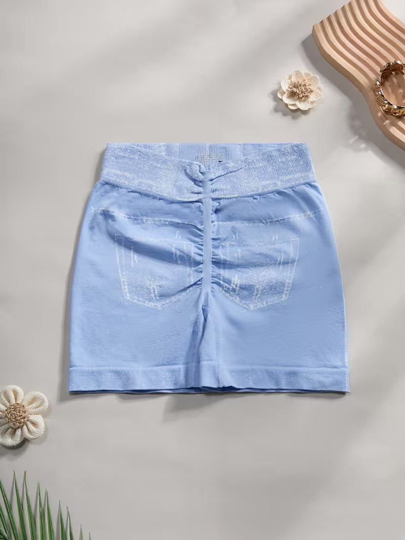 Buttlift Women athleisure shorts (Pack of 3) SKU-1023