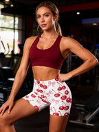 Buttlift Women athleisure shorts (Pack of 3) SKU-1017
