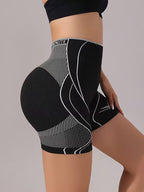 Buttlift Women athleisure shorts (Pack of 3) SKU-1010