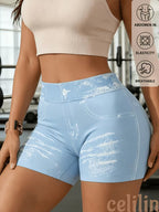 Buttlift Women athleisure shorts (Pack of 3) SKU-1023