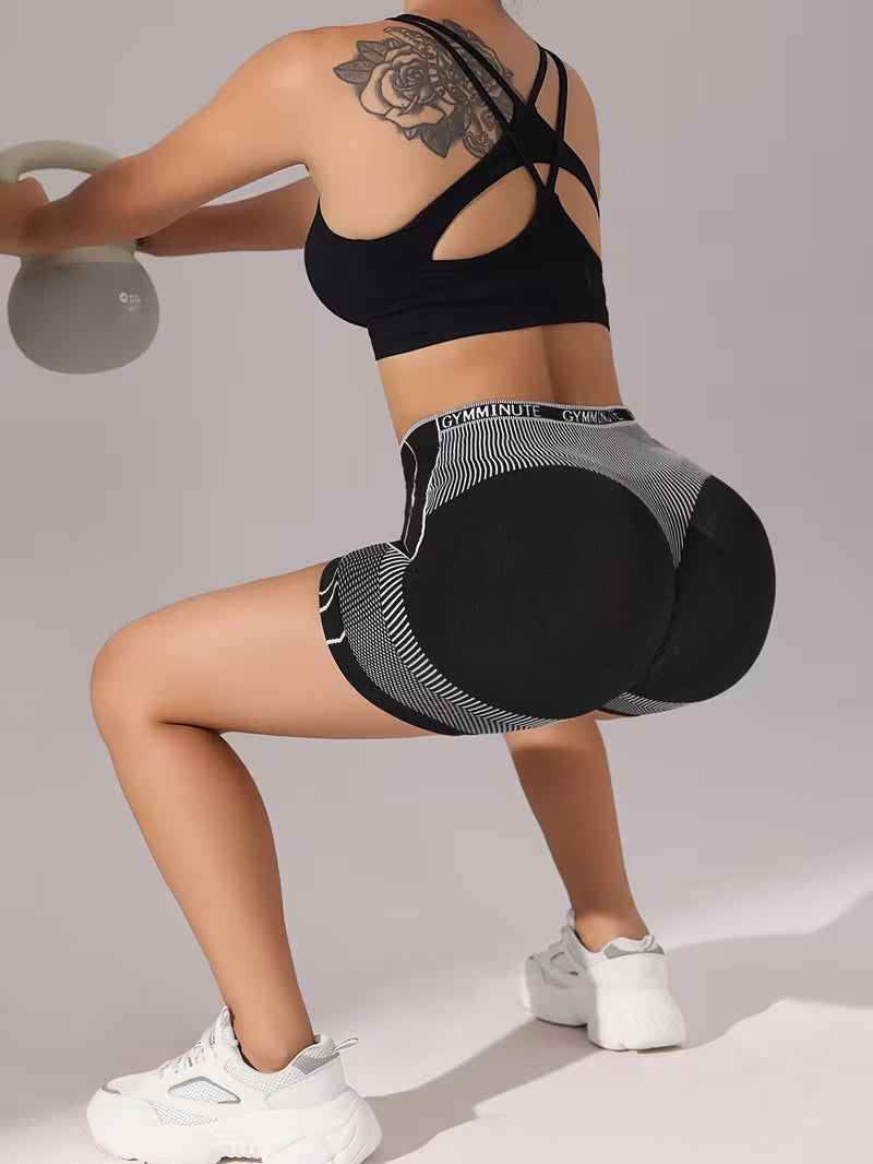 Buttlift Women athleisure shorts (Pack of 3) SKU-1010