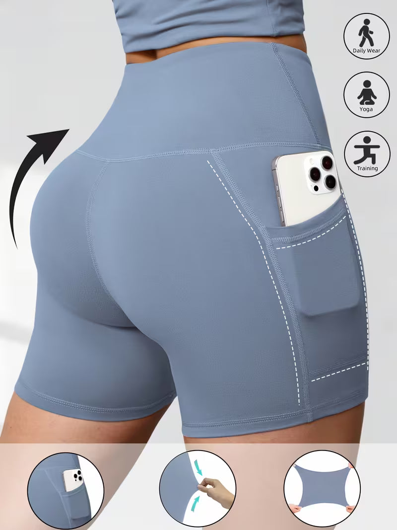 Buttlift Women athleisure shorts (Pack of 3) SKU-1035