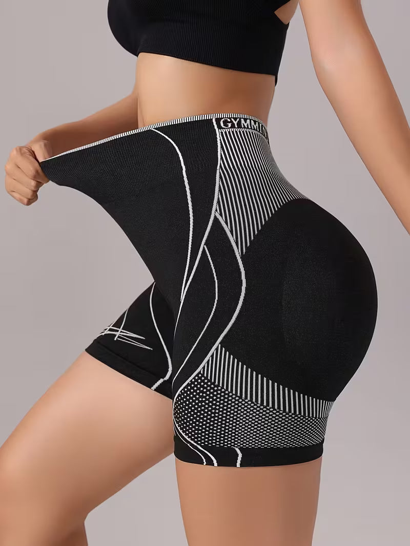 Buttlift Women athleisure shorts (Pack of 3) SKU-1010