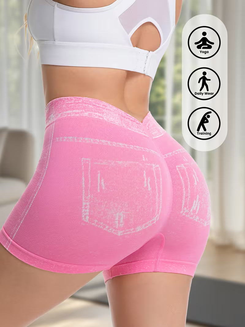 Buttlift Women athleisure shorts (Pack of 3) SKU-1032