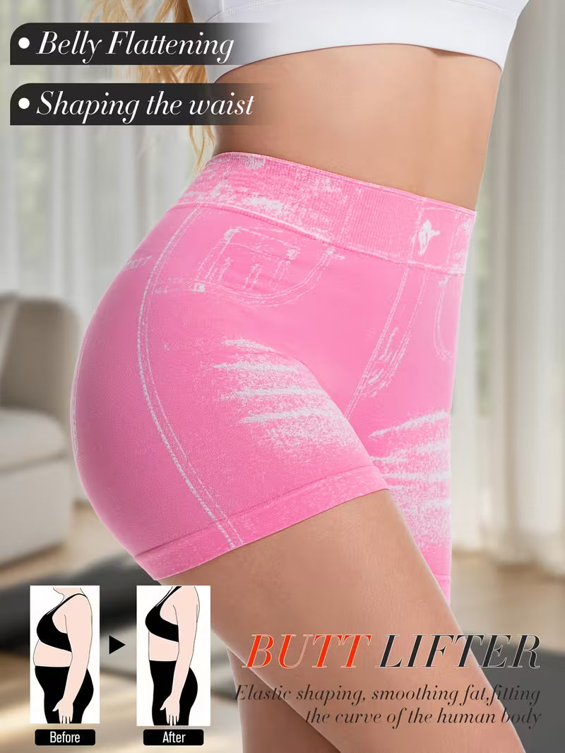 Buttlift Women athleisure shorts (Pack of 3) SKU-1032