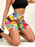 Buttlift Women athleisure shorts (Pack of 3) SKU-1018