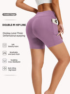 Buttlift Women athleisure shorts (Pack of 3) SKU-1033