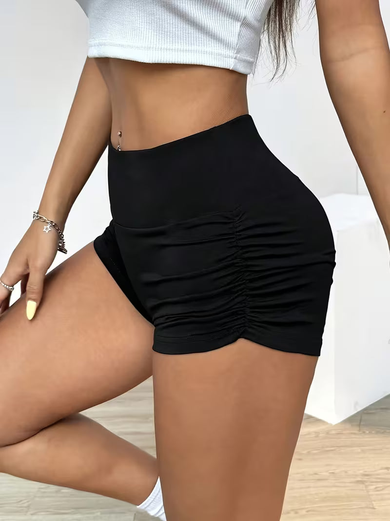 Buttlift Women athleisure shorts (Pack of 3) SKU-1015