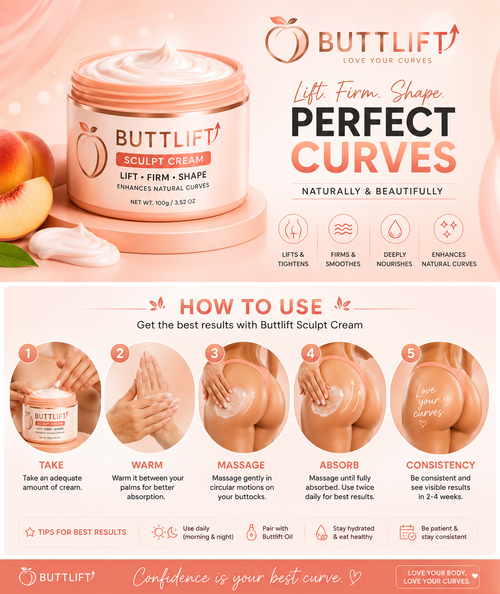 BUTTLIFT Sculpt Cream