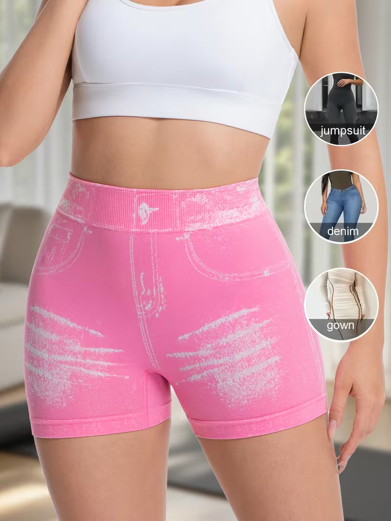 Buttlift Women athleisure shorts (Pack of 3) SKU-1032