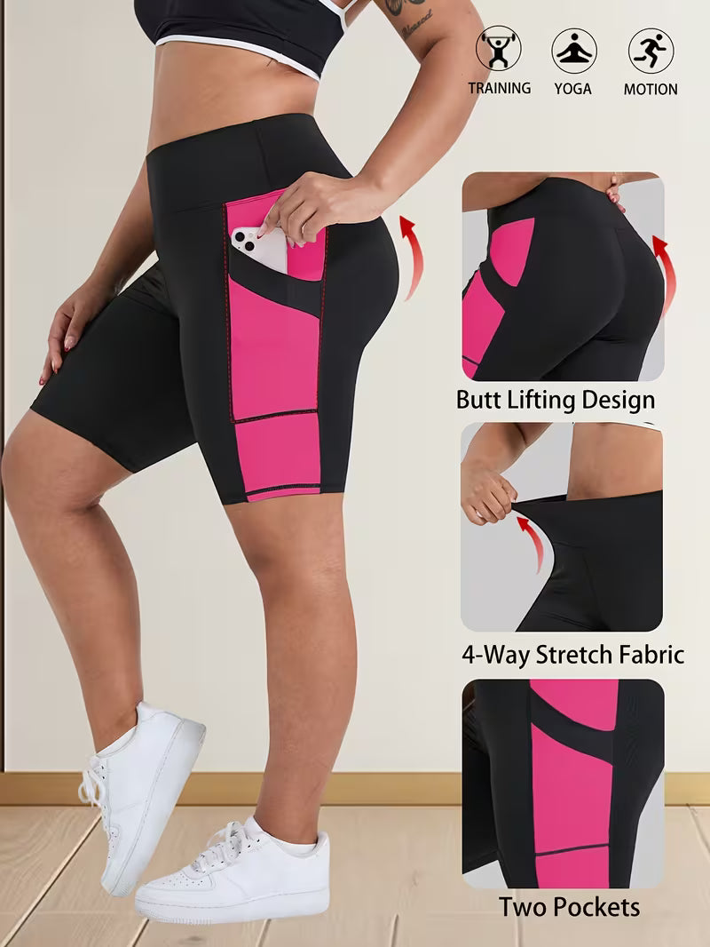 Buttlift Women athleisure shorts (Pack of 3) SKU-1010