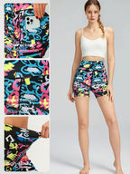 Buttlift Women athleisure shorts (Pack of 3) SKU-1024