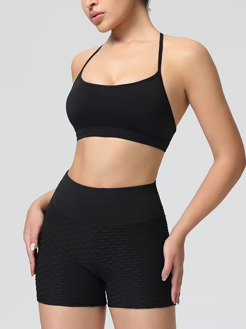 Buttlift Women athleisure shorts (Pack of 3) SKU-1016