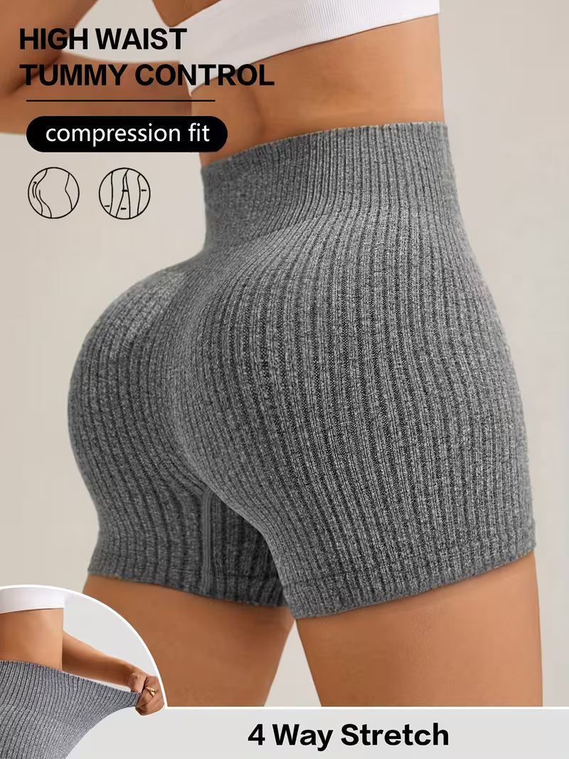 Buttlift Women athleisure shorts (Pack of 3) SKU-1020