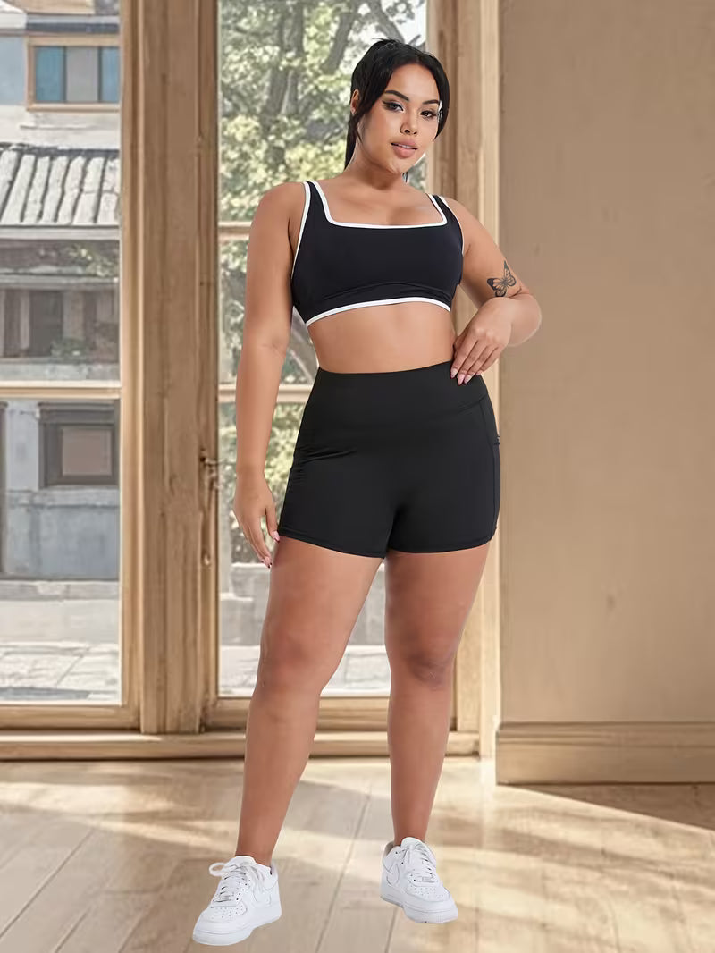 Buttlift Women athleisure shorts (Pack of 3) SKU-1030