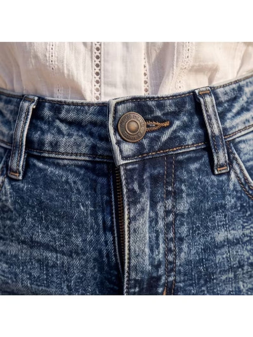 Buttlift Denim Shorts Black and Blue (Pack of 2) SKU-105