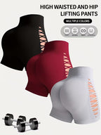 Buttlift Women athleisure shorts (Pack of 3) SKU-1007