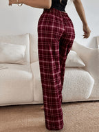 26AW Women'S Pajamas, Casual Sleep Pants, Comfortable for home Pants, Comfortable for Home Use, Loose Comfortable Elastic Waistband Trousers, Elegant Women'S Clothing for Holidays, Perfect Choice for Sleepwear
