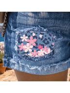 Buttlift Denim Shorts Blue (Pack of 2) SKU-101