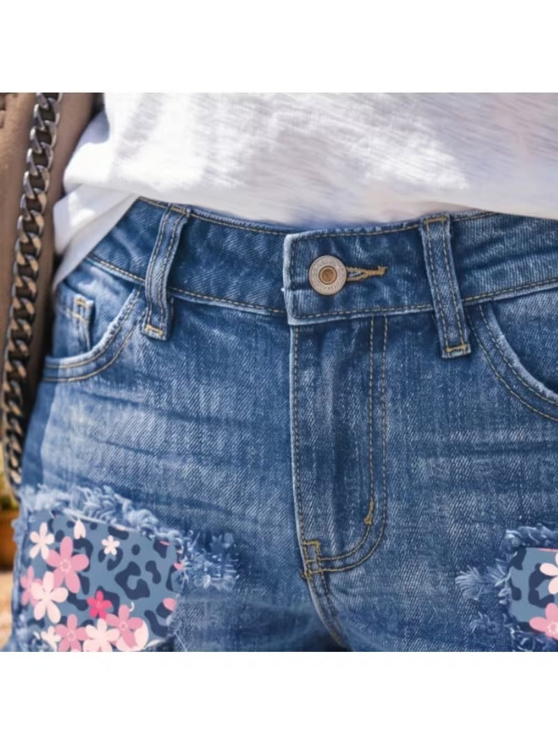 Buttlift Denim Shorts Blue (Pack of 2) SKU-101